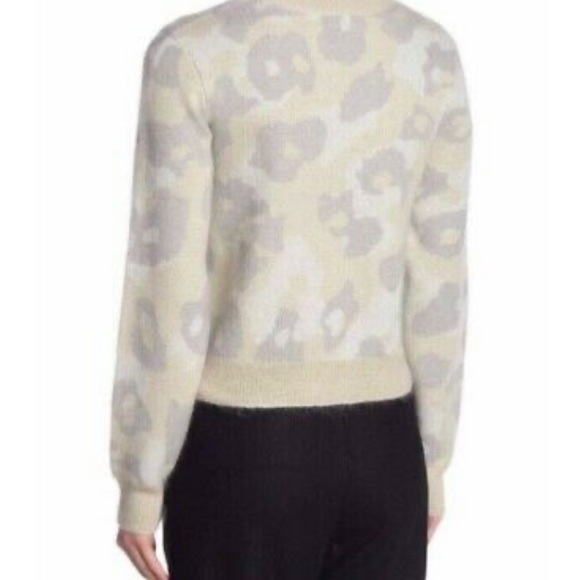 Rag & Bone Leopard-Print Mohair-Blend Sweater NWT! - Picture 3 of 7